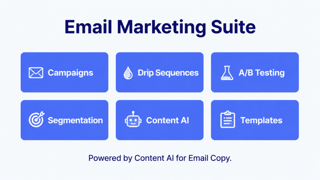 Email Marketing suite is GHL worth it