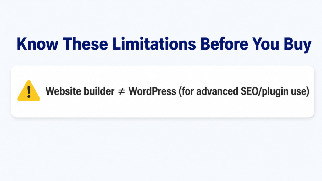 #24 - Not Best-In-Class Limitations — Infographic (GHL Review) - cons