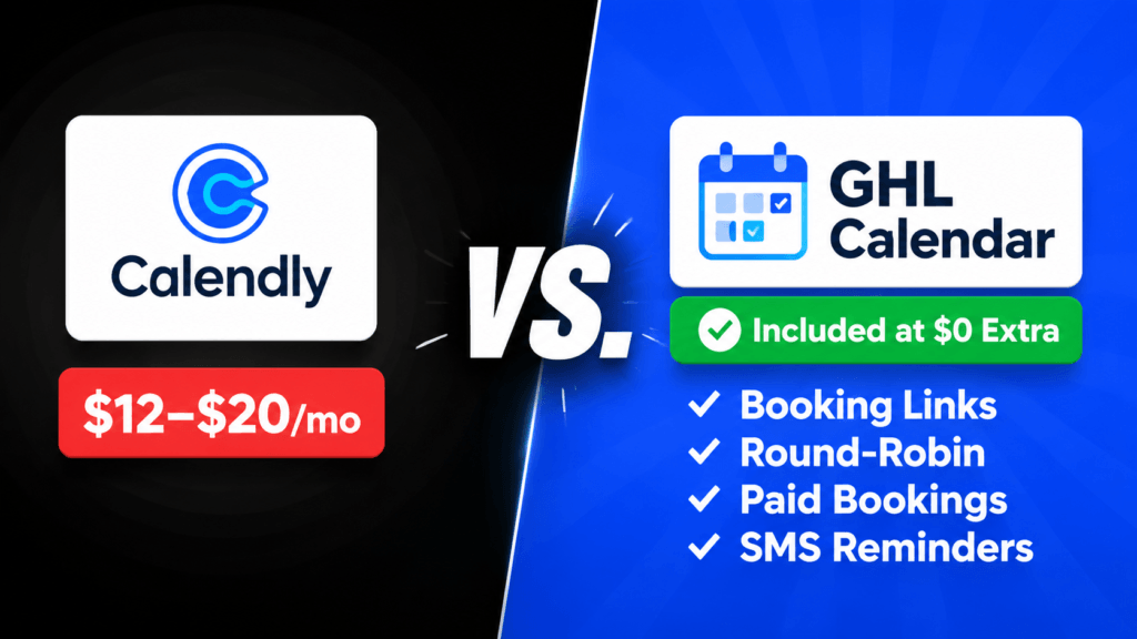 GHL vs Calendly - is GHL worth it