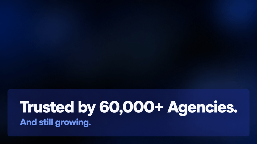 #3-GHL~ Trusted by 60,000+ agencies