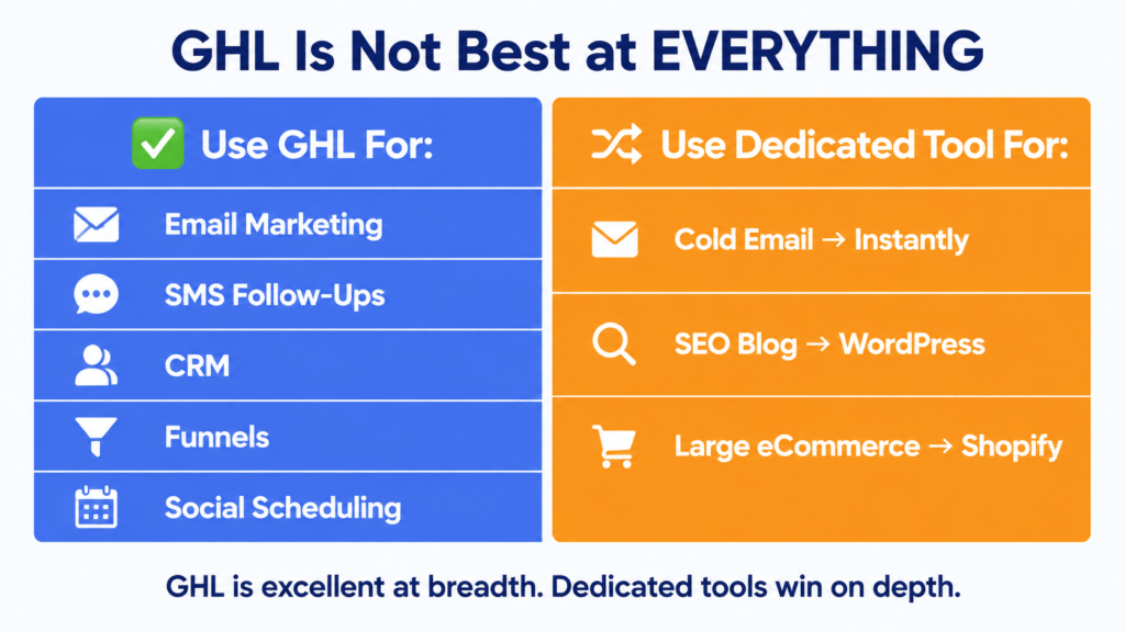 GHL is not best for everything- is GHL worth it
