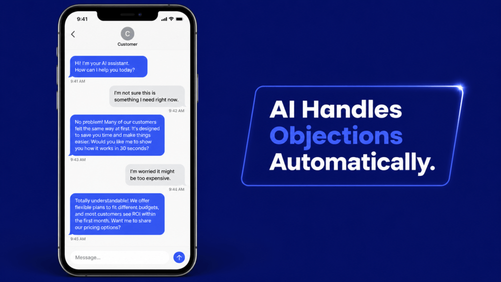 Action objection handling (ghl 300 features)